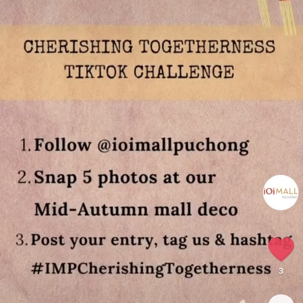 CHERISHING TOGETHERNESS TIKTOK CHALLENGE